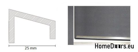 Drzwi Zewnętrzne PANTOR PRAGA Prawe 90 Orzech Grube 72mm Ciepłe