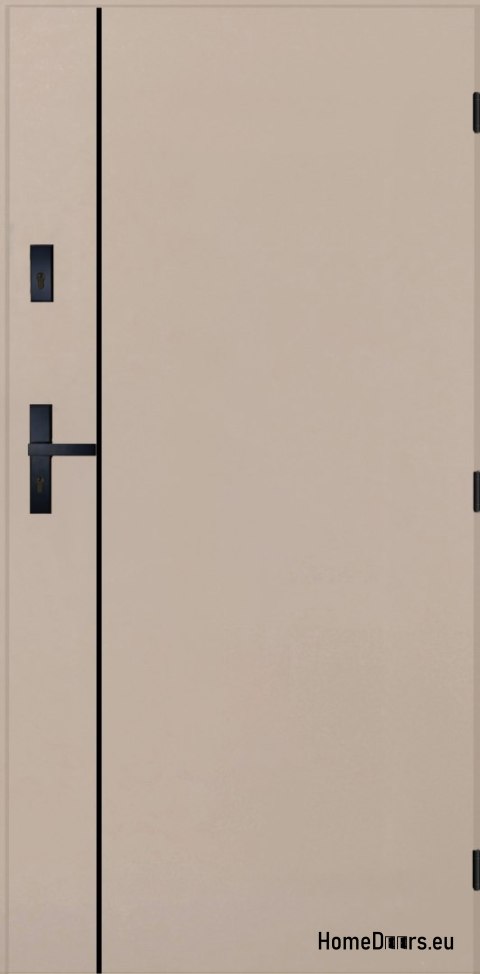 Drzwi Zewnętrzne PANTOR WILANÓW Prawe 80 Kaszmir Grube 72mm Ciepłe