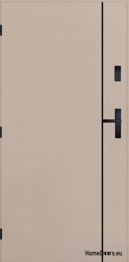 Drzwi Zewnętrzne PANTOR WILANÓW RC2 Lewe 80 Kaszmir Grube 72mm Ciepłe