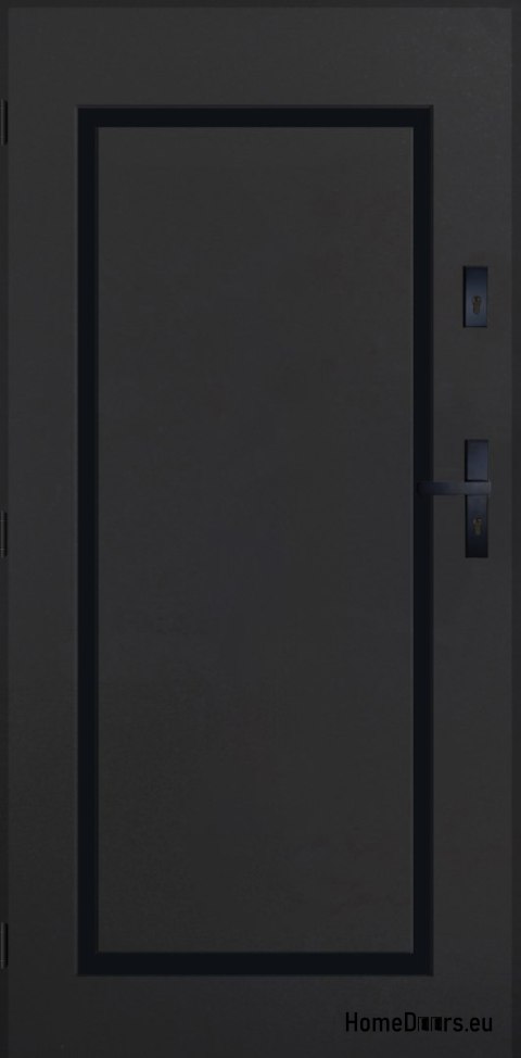 Drzwi Zewnętrzne PANTOR SYRIUS Lewe 80 Antracyt Grube 72mm Ciepłe