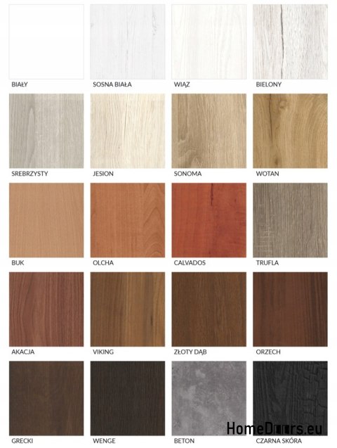 Badezimmer-WC-Türen mit Glas MODENA 80