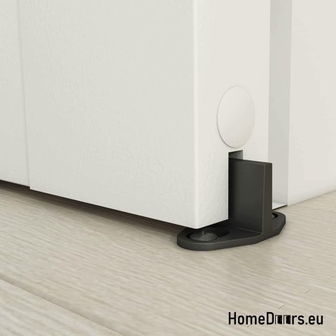 Albert-Innentür für den Innenbereich, 3,5 cm stark, 90 Loft, weiß, komplett mit Schiebetürsystem