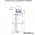 EINBRUCHSCHUTZTÜR RC2 ACUSTICO H 56 MM