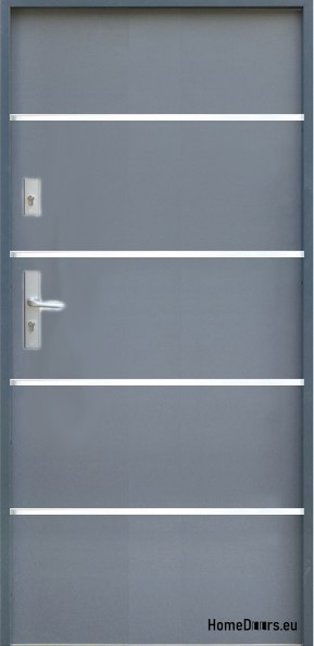 AUßENTÜR OPUS FLAT A25 80/90 anthrazit weiß AUßENTÜR OPUS FLAT A25 80/90 anthrazit weiß