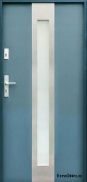 AUßENTÜREN ANTHRAZIT WEISS W11 80/90