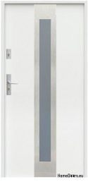 AUßENTÜREN ANTHRAZIT WEISS W11 80/90