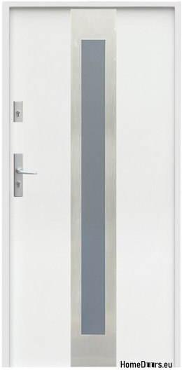 AUßENTÜREN ANTHRAZIT WEISS W11 80/90